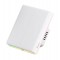 SONOFF smart διακόπτης T5-2C-86 με LED φωτισμό, διπλός, Wi-Fi, λευκός