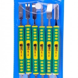 BEST Pry tools 6 τεμαχίων με Διπλή κεφαλή, μεταλλικό