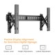 BRATECK επιτοίχια βάση τηλεόρασης LVW02E-48T, 37-70", έως 70kg, Pop-Out