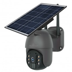 POWERTECH smart ηλιακή κάμερα PT-1174, 3MP, 4G, SD, PTZ, IP65