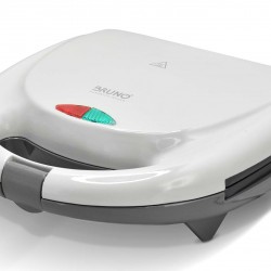 BRUNO τοστιέρα BRN-0166, 2 θέσεων, 800W, αντικολλητικές πλάκες, λευκή