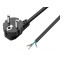 POWERTECH καλώδιο τροφοδοσίας CAB-P038, CCS, 3x 0.75mm², 1.8m, μαύρο