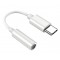 POWERTECH αντάπτορας USB-C σε 3.5mm CAB-UC084, λευκός