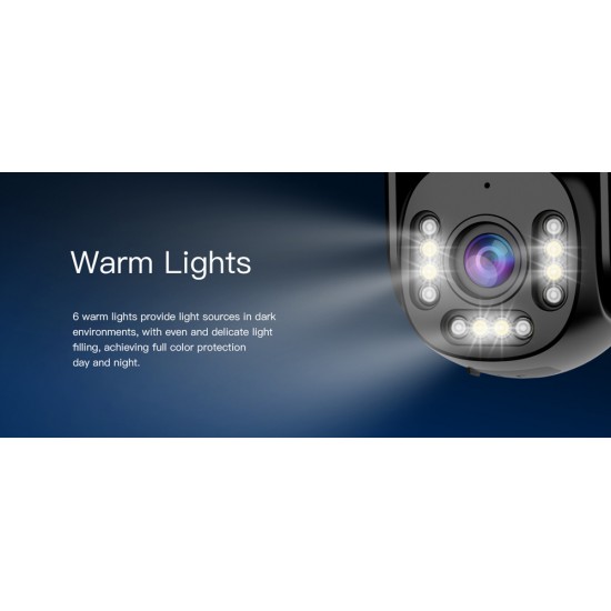 VSTARCAM smart κάμερα CS611Q-UV, 4MP, WiFi, PTZ, SD