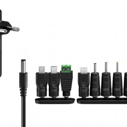 GOOBAY επιτοίχιος φορτιστής 65592, 3V-12V, 3.6W, 12 tips