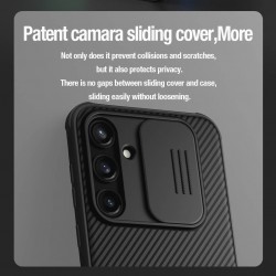 NILLKIN θήκη CamShield Pro για Samsung Galaxy A35, μαύρη
