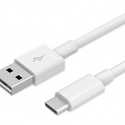 POWERTECH καλώδιο USB-C σε USB PTR-0182, 2A, 1m, λευκό