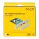 DELOCK κάρτα επέκτασης PCI Express x4 σε 2x USB-C 90397, 10 Gbps