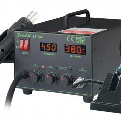 PROSKIT σταθμός συγκόλλησης SS-989B, κολλητήρι/air gun, 700W, 200-480 °C