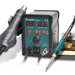 PROSKIT σταθμός συγκόλλησης SS-979B, κολλητήρι/air gun, 760W, 200-480 °C