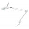 PROSKIT μεγεθυντικός φακός MA-1209LI με σφιγκτήρα, LED, 5D 2.25x, λευκός