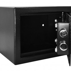 POWERTECH χρηματοκιβώτιο ασφαλείας PT-1195 με κλειδί, 23x17x17cm, 3.5kg