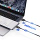 USAMS καλώδιο micro USB σε USB US-SJ690, 2A, 480Mbps, 1m, λευκό