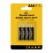 POWERTECH μπαταρίες Zinc Carbon Super Heavy Duty PT-1218, AAA 1.5V, 4τμχ