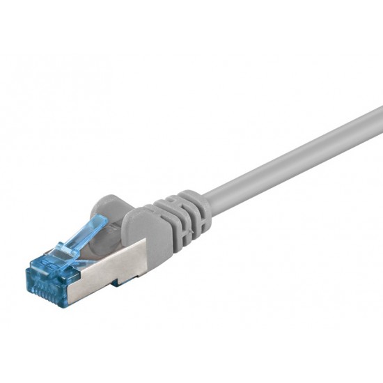 GOOBAY καλώδιο δικτύου 94137, CAT 6A S/FTP, 500 MHz, Copper, 0.25m, γκρι