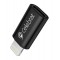 CELEBRAT αντάπτορας Lightning σε USB-C CA-03, 2A, 480Mbps, μαύρος