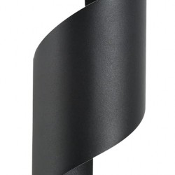 POWERTECH LED φωτιστικό τοίχου HLL-0163, 10W, 4000K, 850lm, IP65, μαύρο