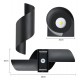 POWERTECH LED φωτιστικό τοίχου HLL-0163, 10W, 4000K, 850lm, IP65, μαύρο