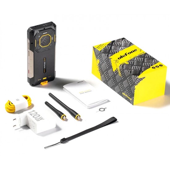 ULEFONE smartphone Armor 26 Ultra Walkie-Talkie, 6.78", 12/512GB, 5G, 15600mAh, IP68/IP69K, μαύρο