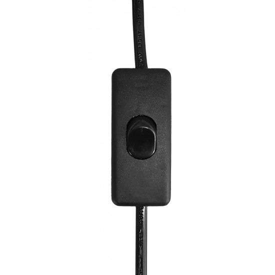 POWERTECH επιτραπέζιο φωτιστικό HLL-0134, E27, κεραμική βάση, γκρι