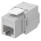 GOOBAY Keystone module RJ45 CAT 6A 90693, UTP, γκρι