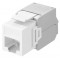 GOOBAY Keystone module RJ45 CAT 6A 90867, UTP, λευκό