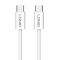 LDNIO καλώδιο USB-C LC901C, 65W PD, 480Mbps, 1m, λευκό