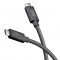 GOOBAY καλώδιο USB-C 74376, USB4, 240W, 80Gbps, 16K/60Hz, 1.2m, μαύρο