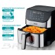 BRUNO φριτέζα αέρος BRN-0194, 8lt, 1800W, inox/μαύρη
