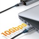 CABLETIME καλώδιο USB-C σε USB CT-AMCMG2, 60W, 10Gbps, 1.5m, μαύρο