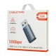 CABLETIME αντάπτορας USB-C σε USB CT-AMCF10-AG, 10Gbps, 3A, γκρι
