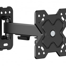 POWERTECH επιτοίχια βάση τηλεόρασης PT-1277, 13-32", έως 20kg, full motion