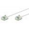 GOOBAY καλώδιο δικτύου 74361, CAT 8.1 U/FTP, ultra slim, copper, 40Gbps, 2m, λευκό
