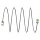 GOOBAY καλώδιο δικτύου 74347, CAT 8.1 U/FTP, ultra slim, copper, 40Gbps, 2m, γκρι
