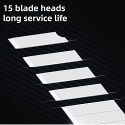 DELI ανταλλακτικές λεπίδες DL-DPJ09B για κοπίδι, 18mm, 10τμχ