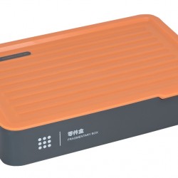 DELI εργαλειοθήκη H1001-B, 5 θέσεων, πλαστική, 30x20.5x5.5cm, γκρι