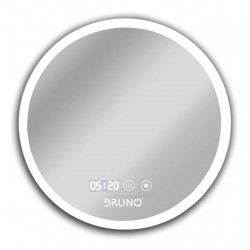 BRUNO καθρέφτης μπάνιου LED BRN-0199, στρόγγυλος, 24W, Φ60cm, IP67