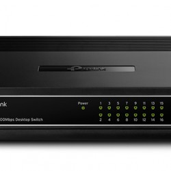 TP-LINK Desktop Switch TL-SF10016D, 10/100Mbps, 16 Θύρες, Ver. 7.0