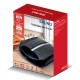 BRUNO ψηστιέρα-τοστιέρα BRN-0216 για 4 τοστ, 1400W, μαύρη mat/inox