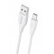 CELEBRAT καλώδιο USB-C σε USB CB-31A, 3A, 480Mbps, 1m, λευκό