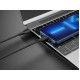 CELEBRAT καλώδιο USB-C σε USB CB-31A, 3A, 480Mbps, 1m, μαύρο
