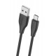 CELEBRAT καλώδιο USB-C σε USB CB-31A, 3A, 480Mbps, 1m, μαύρο