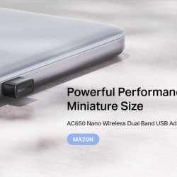 MERCUSYS ασύρματος USB αντάπτορας δικτύου MA20N, 650Mbps AC650, Ver 1.0