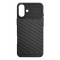 POWERTECH θήκη Thunder MOB-1996 για iPhone 16 Plus, μαύρη