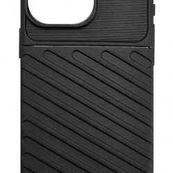 POWERTECH θήκη Thunder MOB-1997 για iPhone 16 Pro, μαύρη