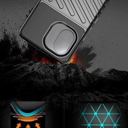 POWERTECH θήκη Thunder MOB-1998 για iPhone 16 Pro Max, μαύρη