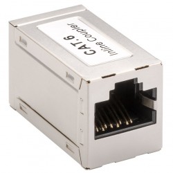 GOOBAY σύνδεσμος RJ45 Cat 6 15217, 250MHz, PoE+, ασημί
