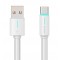 USAMS καλώδιο USB-C σε USB US-SJ732, 3A, 480Mbps, 1m, λευκό