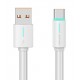 USAMS καλώδιο USB-C σε USB US-SJ732, 3A, 480Mbps, 1m, λευκό