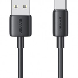 USAMS καλώδιο USB-C σε USB US-SJ708, 3A, 480Mbps, 1m, μαύρο